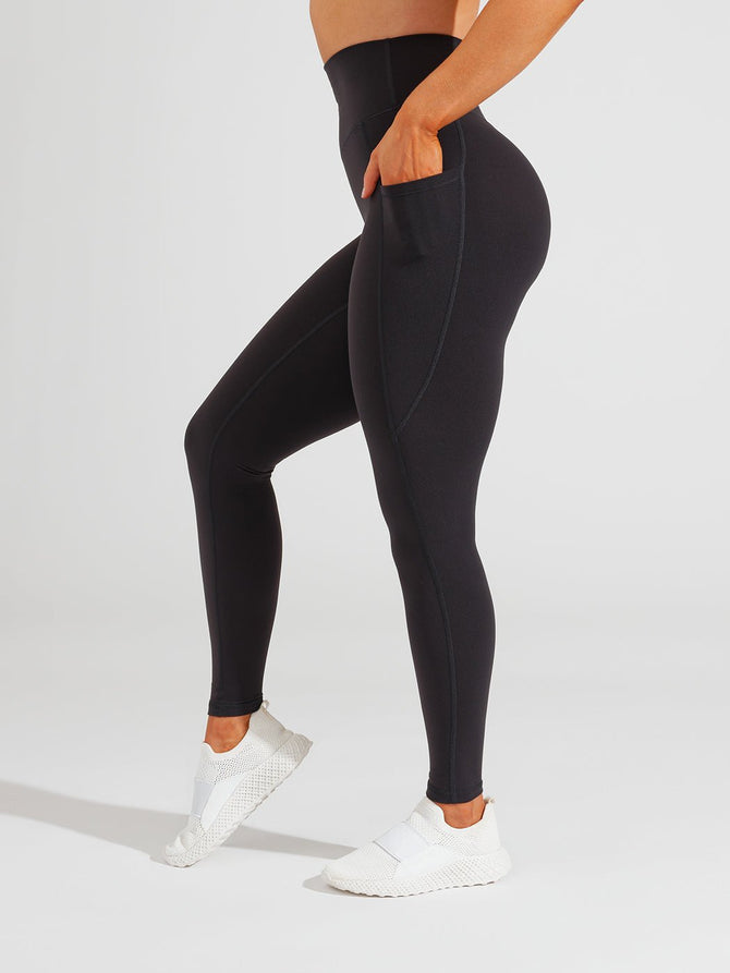 Violet Pocket Legging in Black