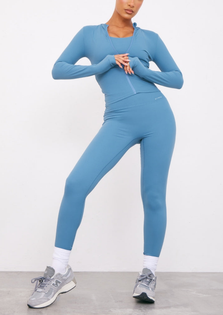 Maia High Waist Gym Legging Ice blue