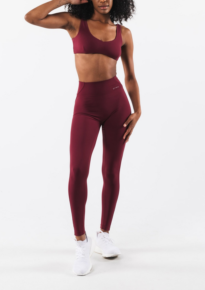 Bia High waist Seamless Leggings in Cranberry