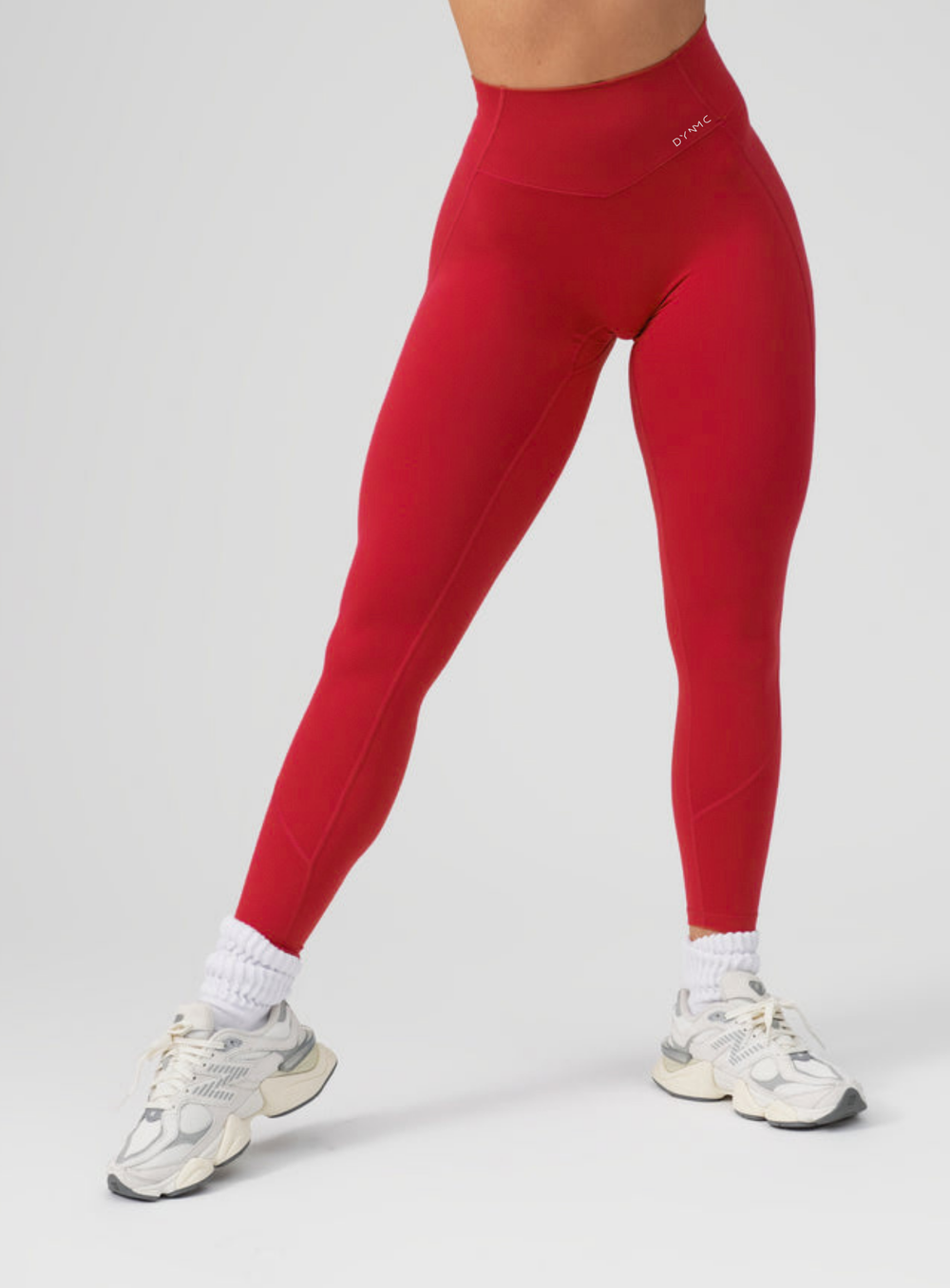 Violet Pocket Legging in Red