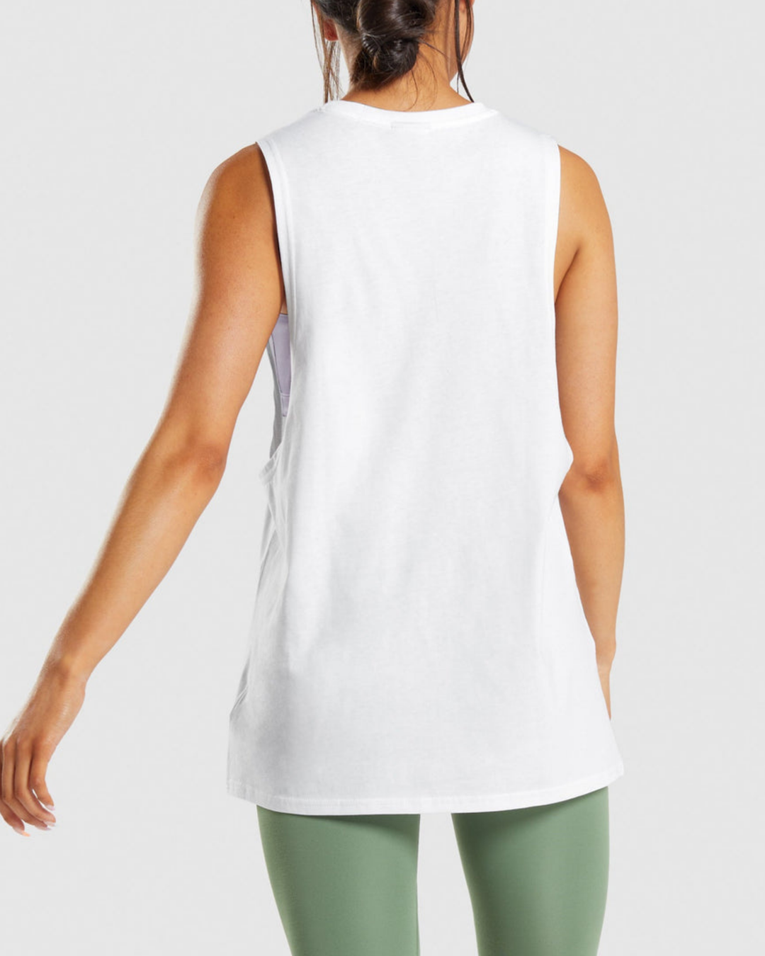 Ceto Drop Arm Tank - White