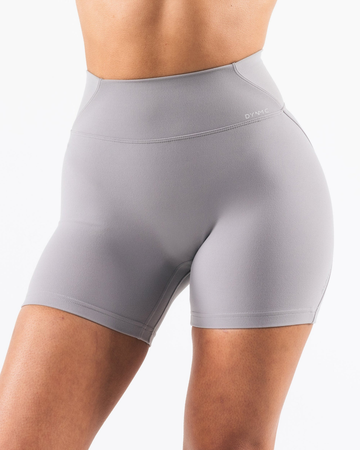 Sydney High waist Seamless Short in light Grey