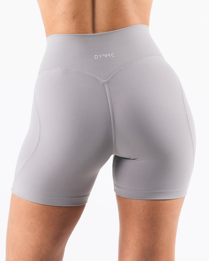 Sydney High waist Seamless Short in light Grey