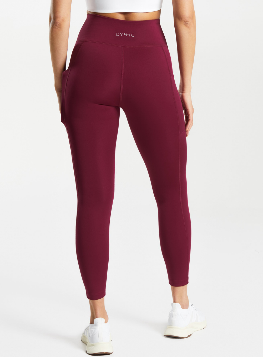 Calliope Pocket Leggings in Cranberry