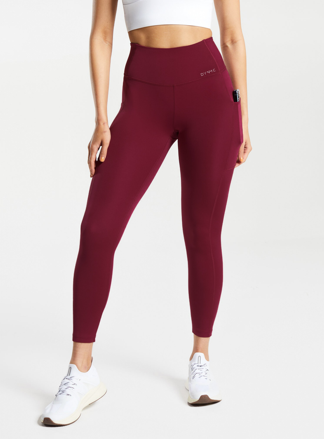 Calliope Pocket Leggings in Cranberry