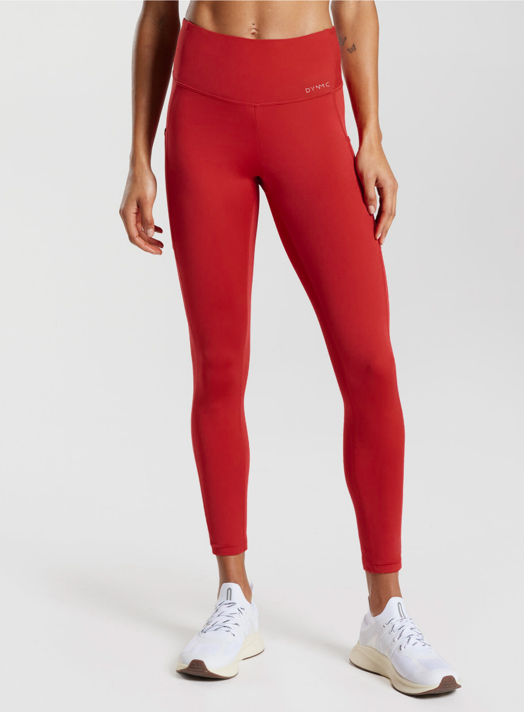 Calliope Pocket Leggings in Red