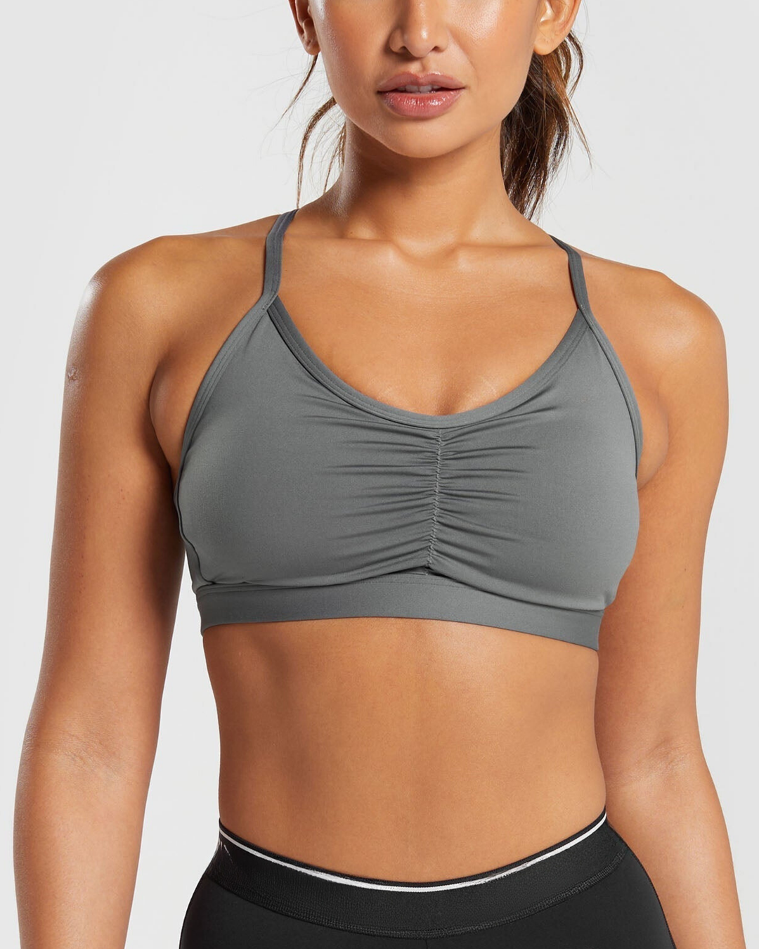 Elektra Sports Bra in Dark Grey