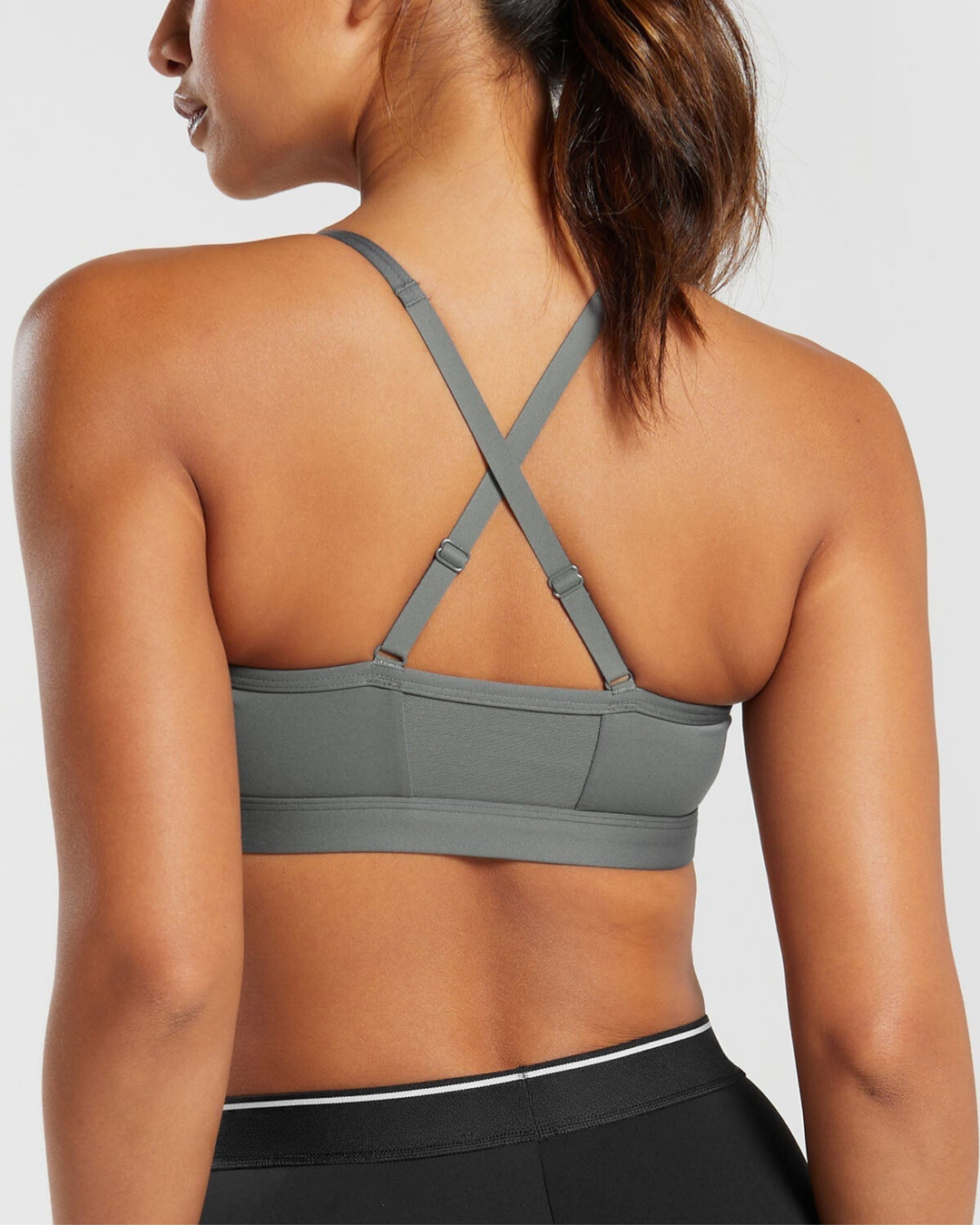 Elektra Sports Bra in Dark Grey