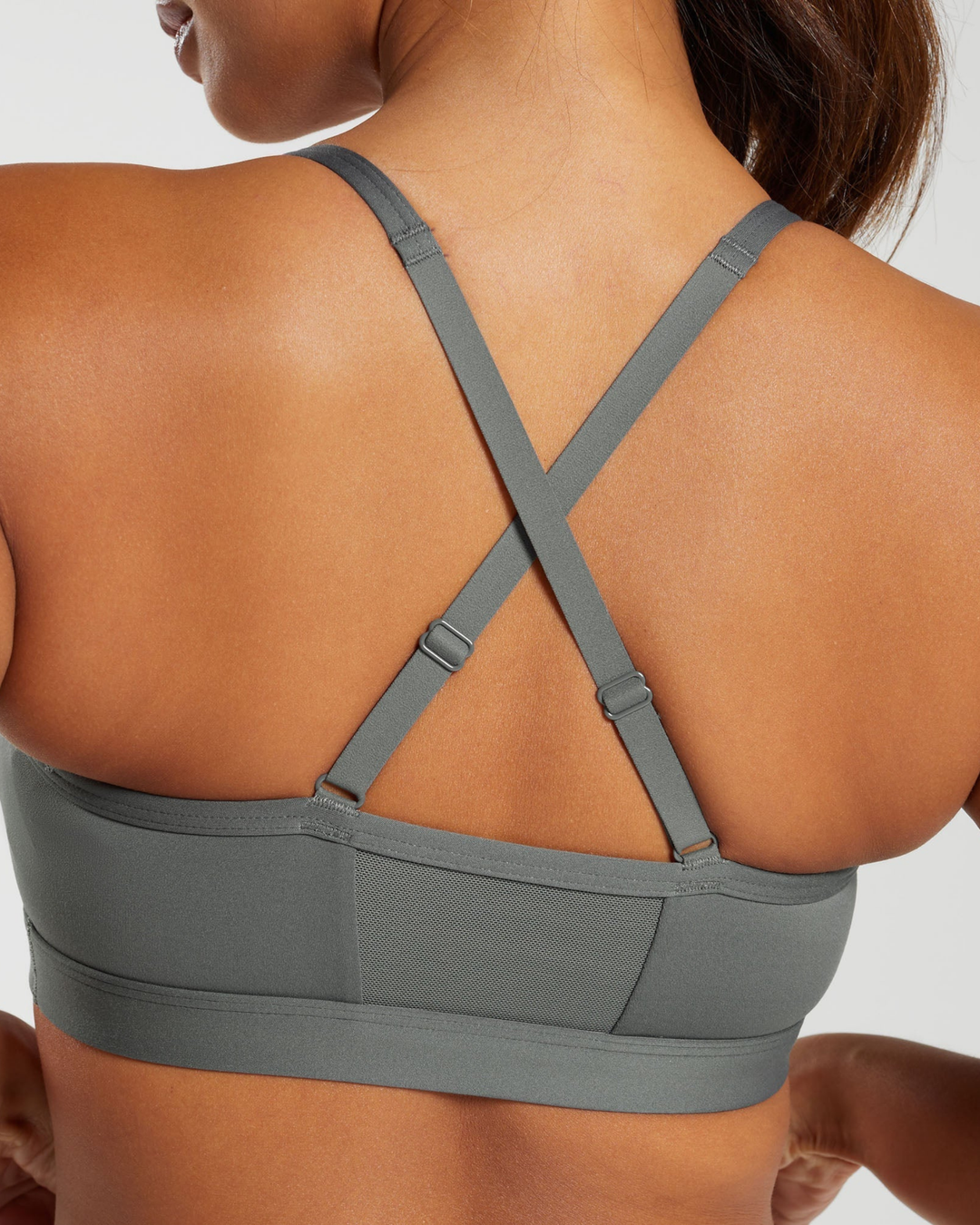 Elektra Sports Bra in Dark Grey