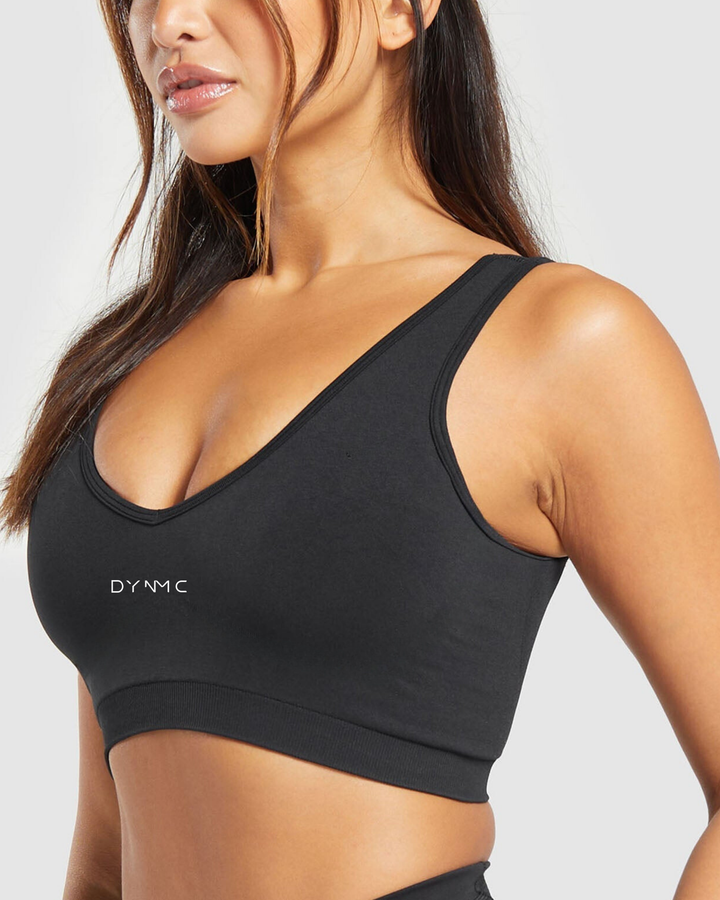 Dione Sports Bra in Black