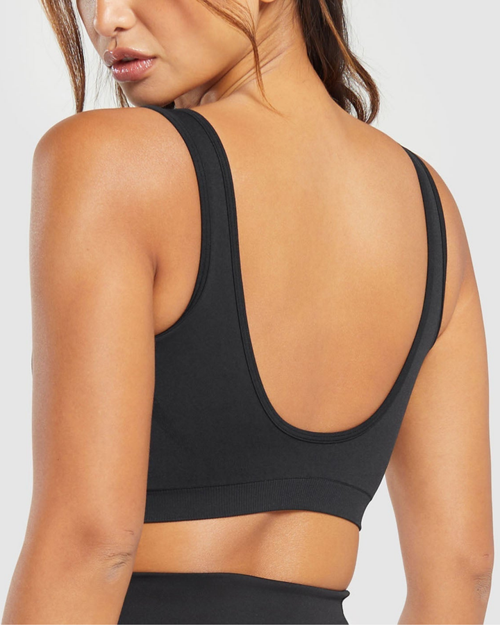 Dione Sports Bra in Black