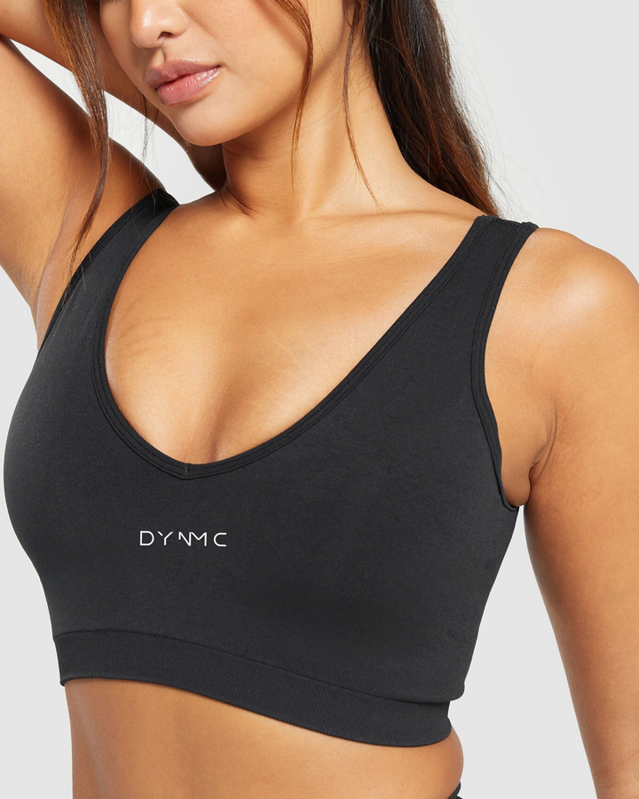 Dione Sports Bra in Black