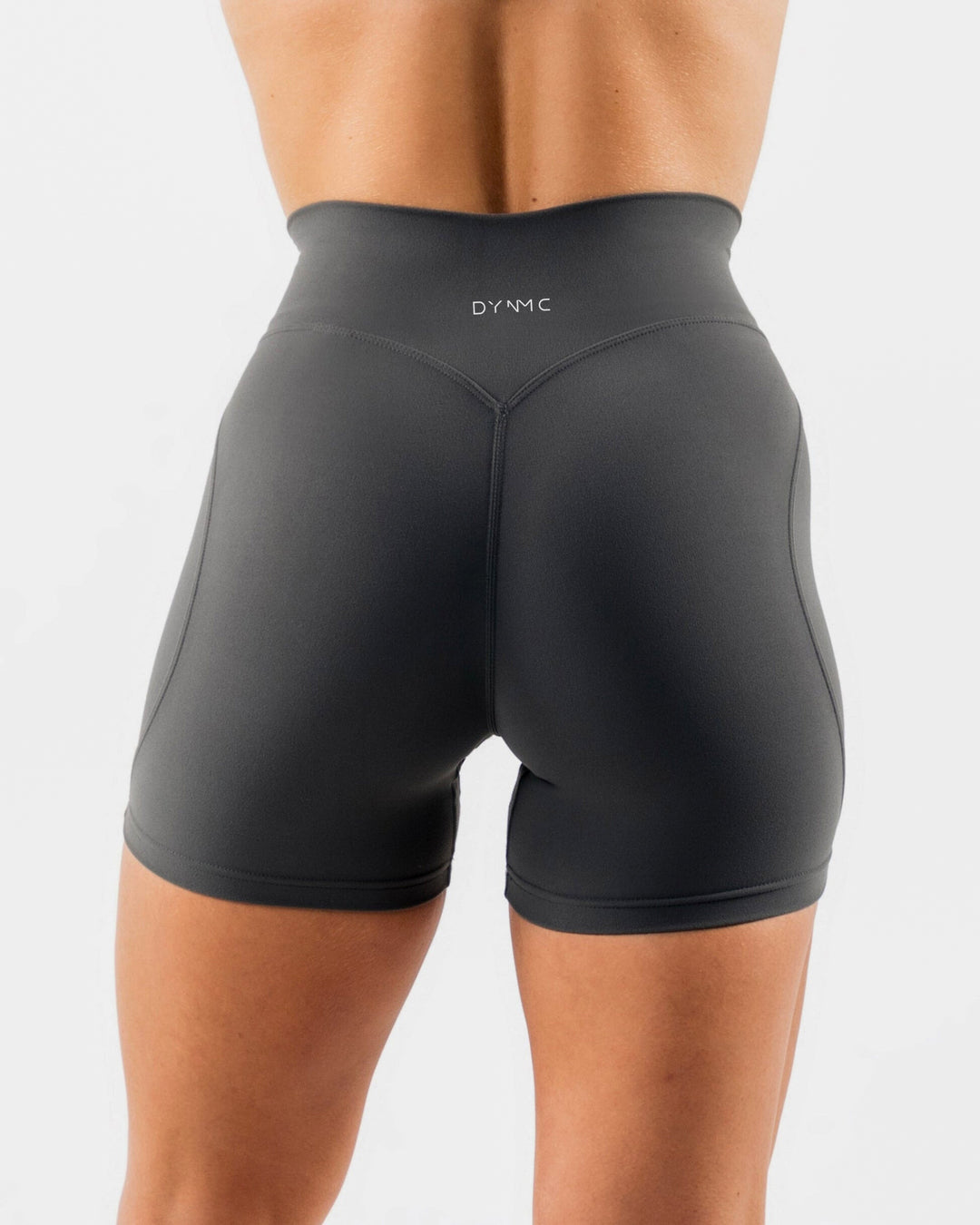 Sydney High waist Seamless Short in Dark Grey