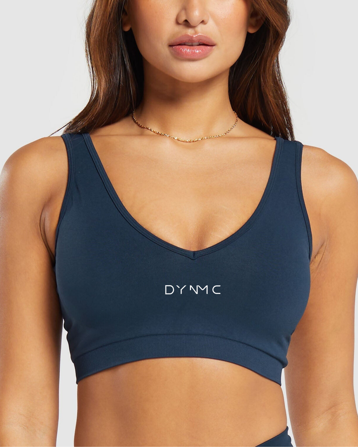 Dione Sports Bra in Navy