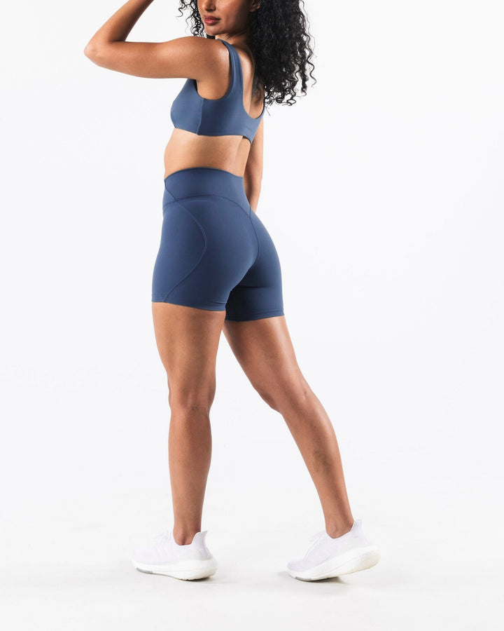 Sydney High waist Seamless Short  - Glacial Lake